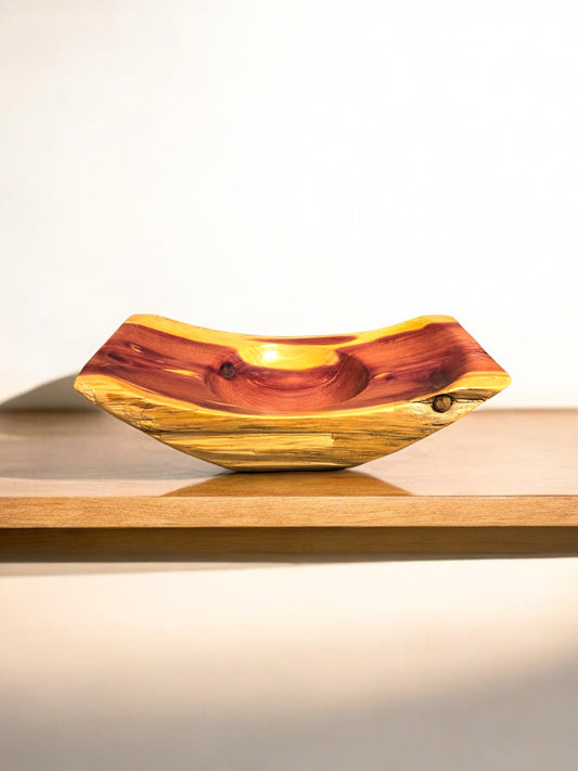 Cedar Decorative Bowl