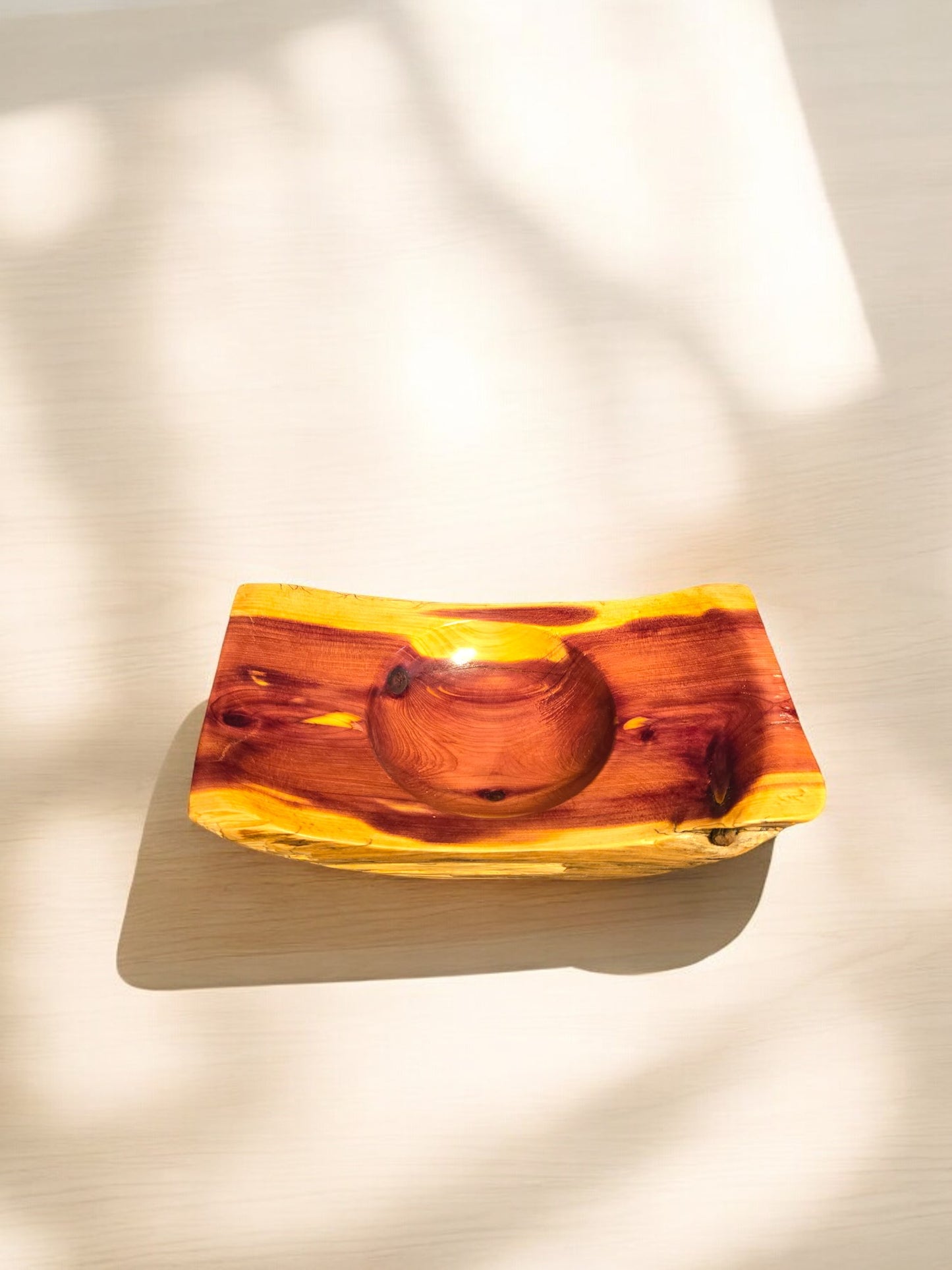 Cedar Decorative Bowl