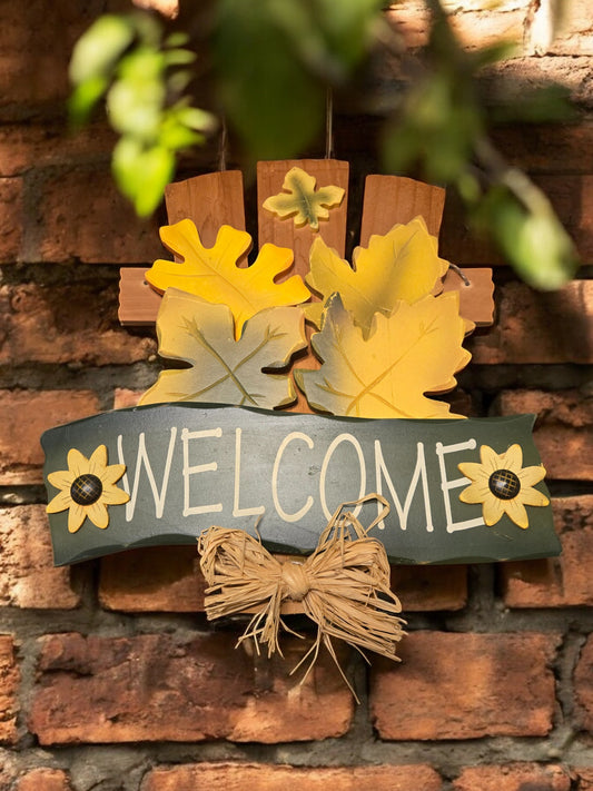 Fall Welcome Sign