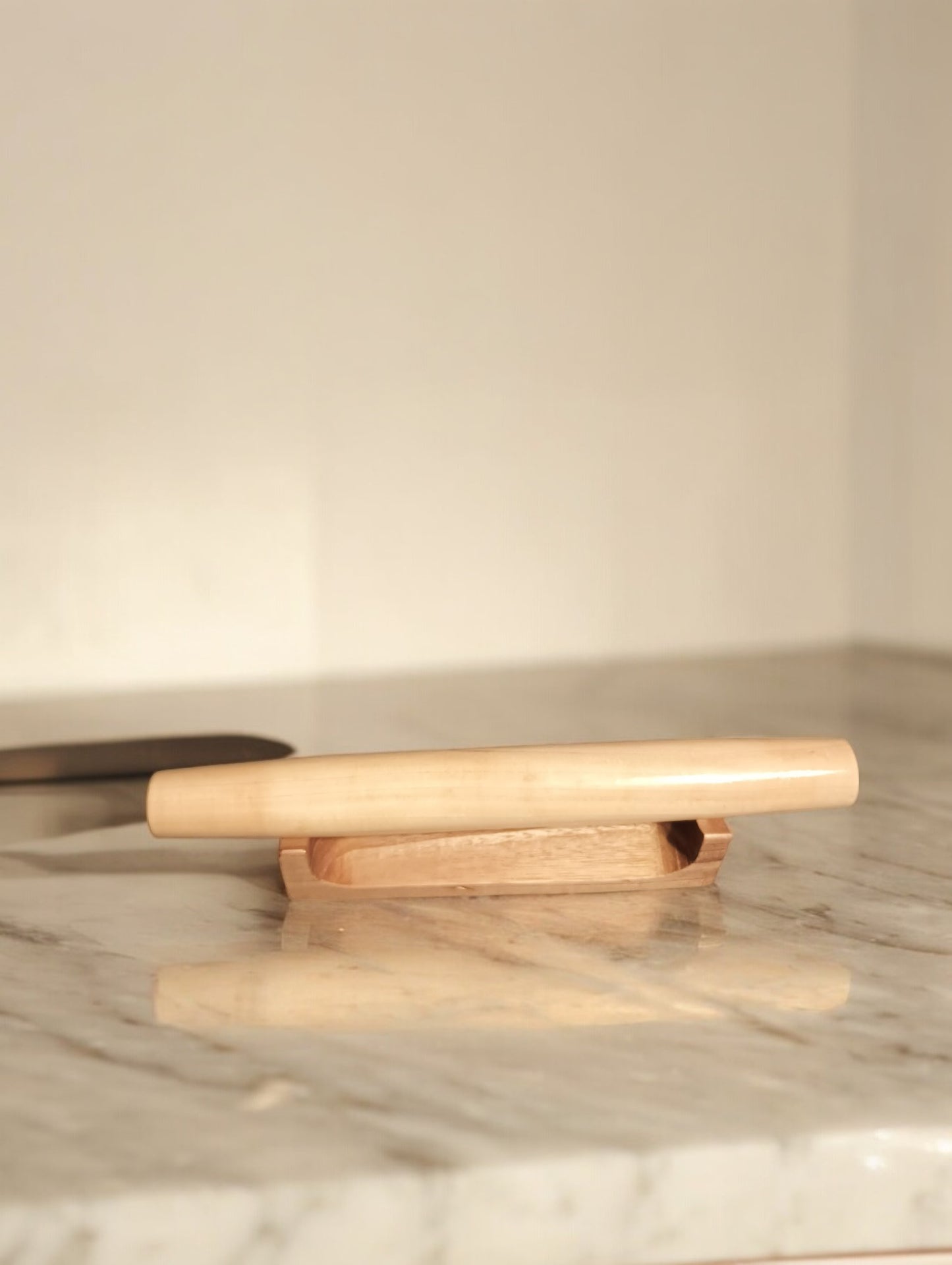 Rolling Pin and Holder