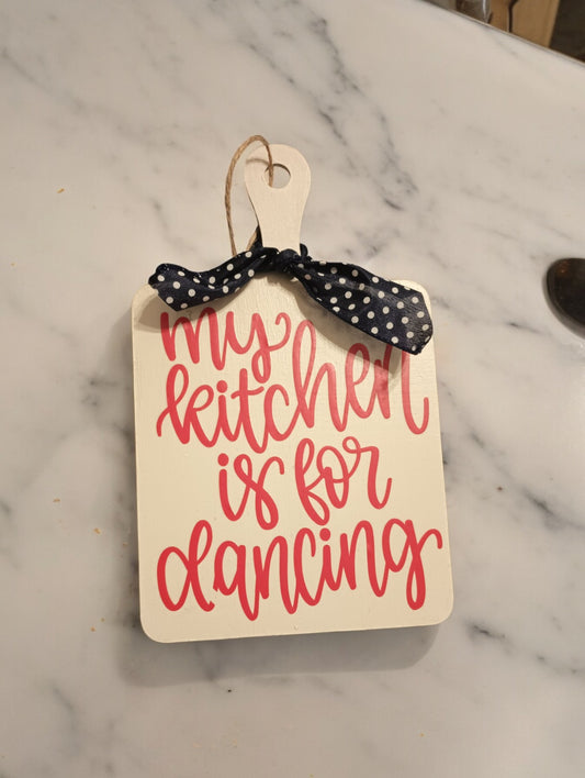 Hanging Cutting Board - Dancing Kitchen