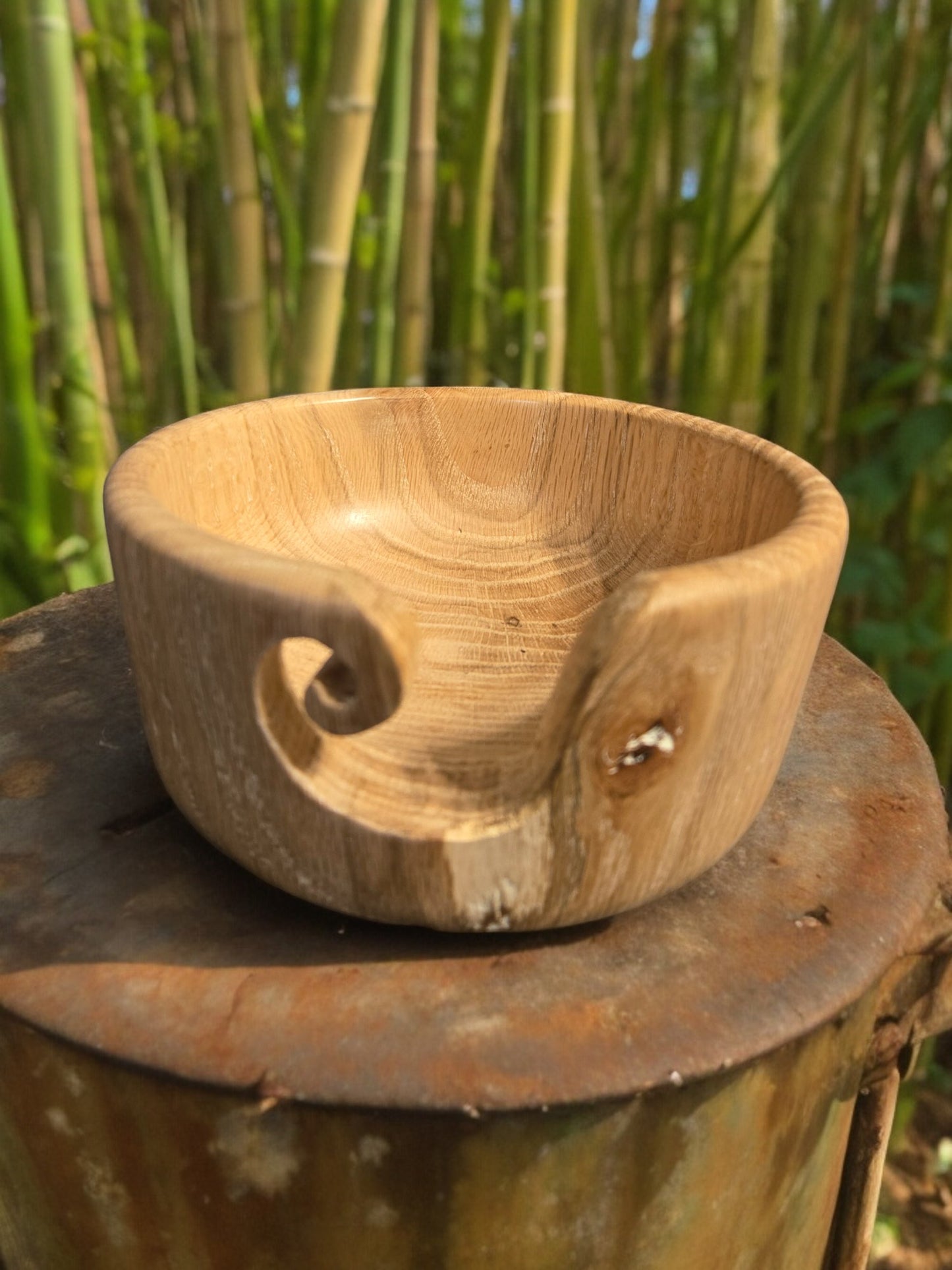 Yarn Bowl - Large Maple