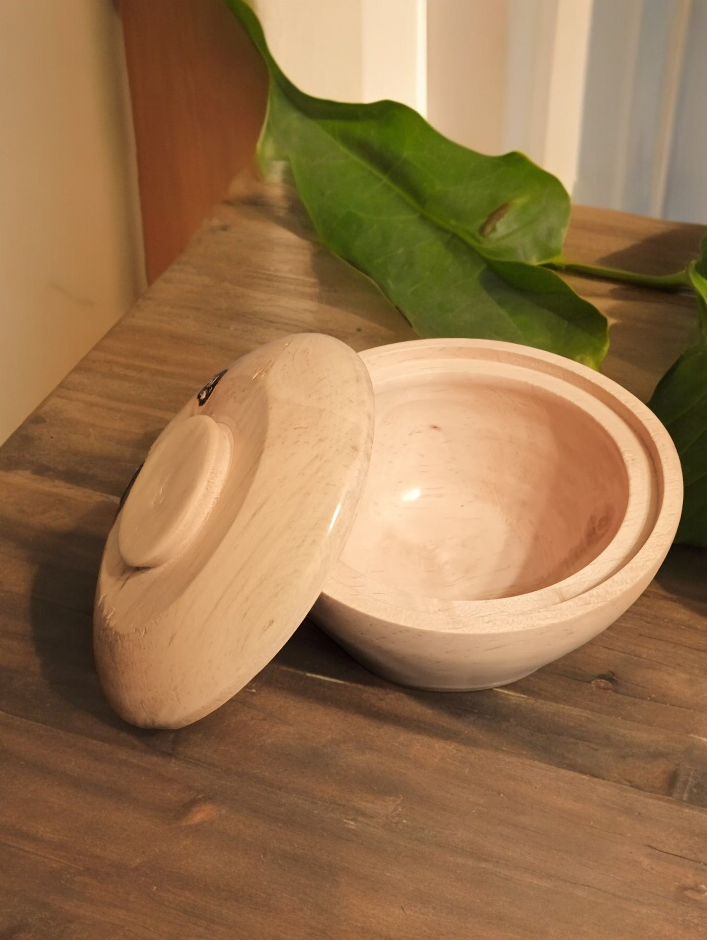 White Oak 2 piece Bowl