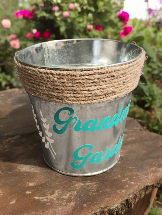 Grandma's Garden Flower Pot