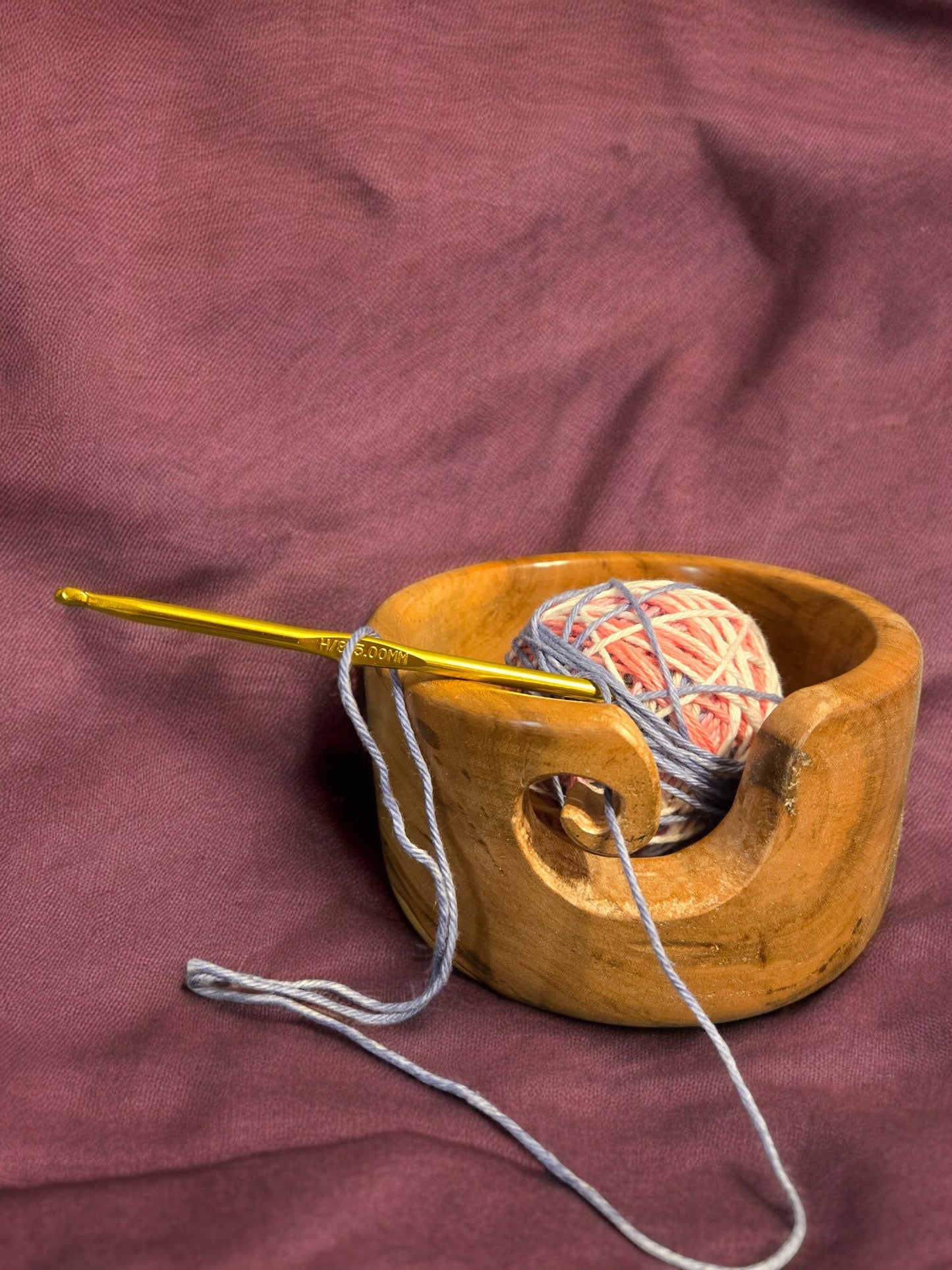 Yarn Bowl - Medium Cedar