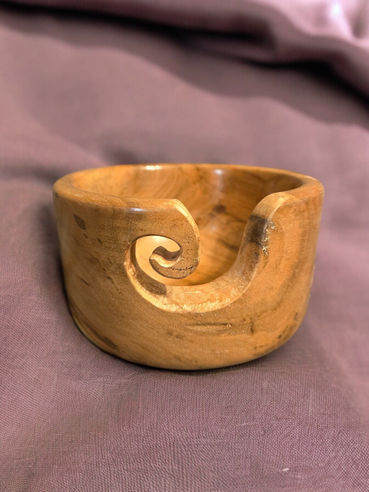 Yarn Bowl - Medium Cedar